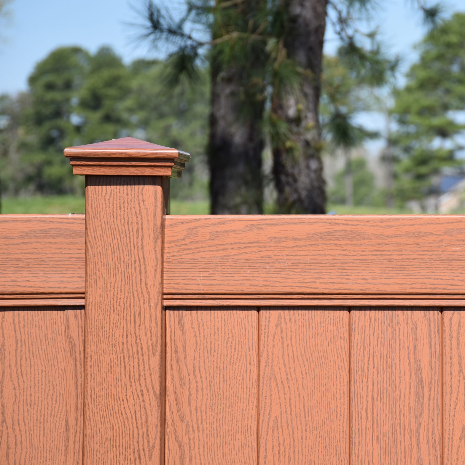 Photo of Activeyards Dogwood Cambium Vinyl Fence