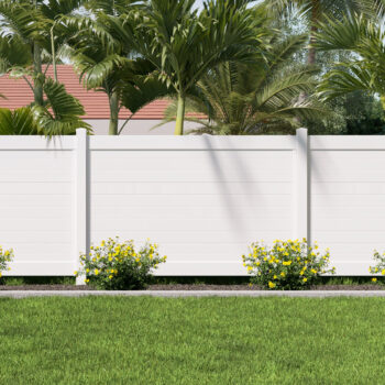 Vinyl Semi-Privacy Fencing