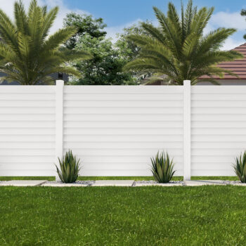 Vinyl Semi-Privacy Fencing