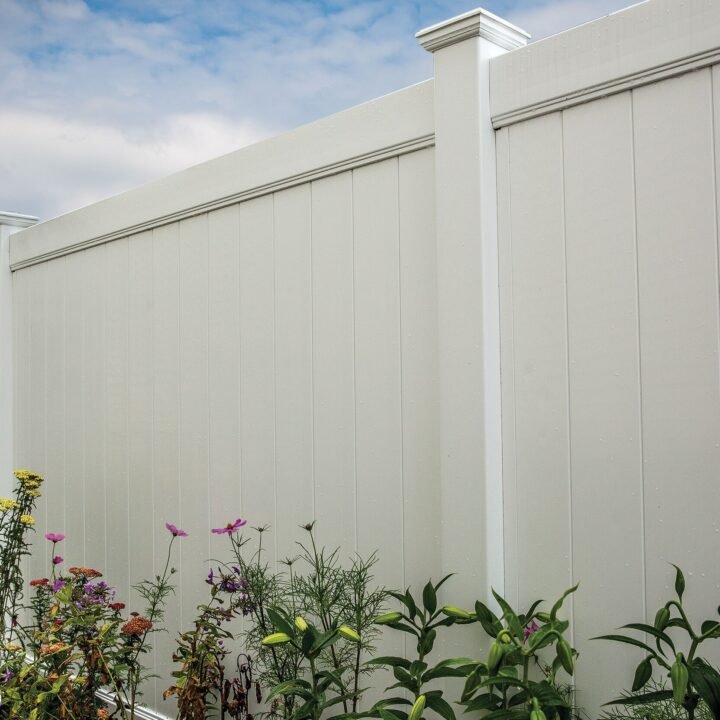 Vinyl Security Fencing