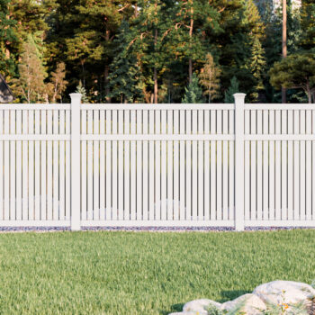 Vinyl Semi-Privacy Fencing