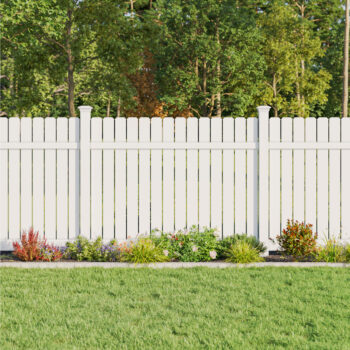 Vinyl Semi-Privacy Fencing