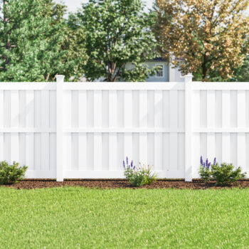 Vinyl Semi-Privacy Fencing