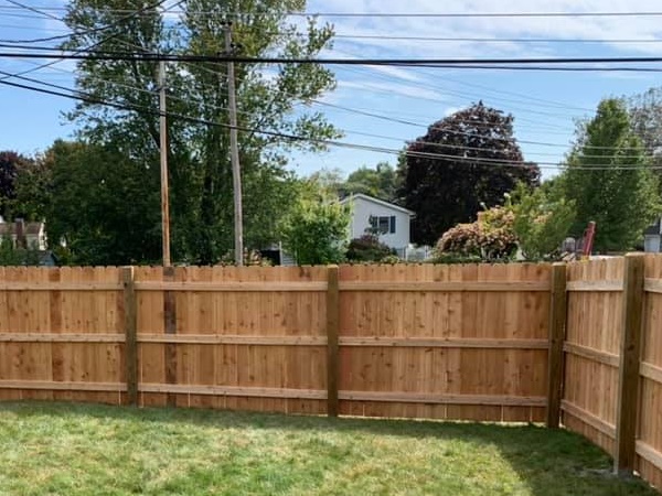 custom wood fencing in Methuen Massachusetts