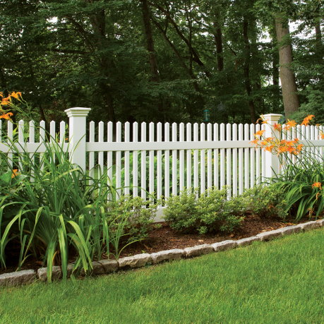 massachusetts decorative fence - project photo