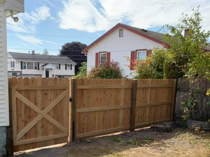 Wood fence styles that are popular in Andover MA